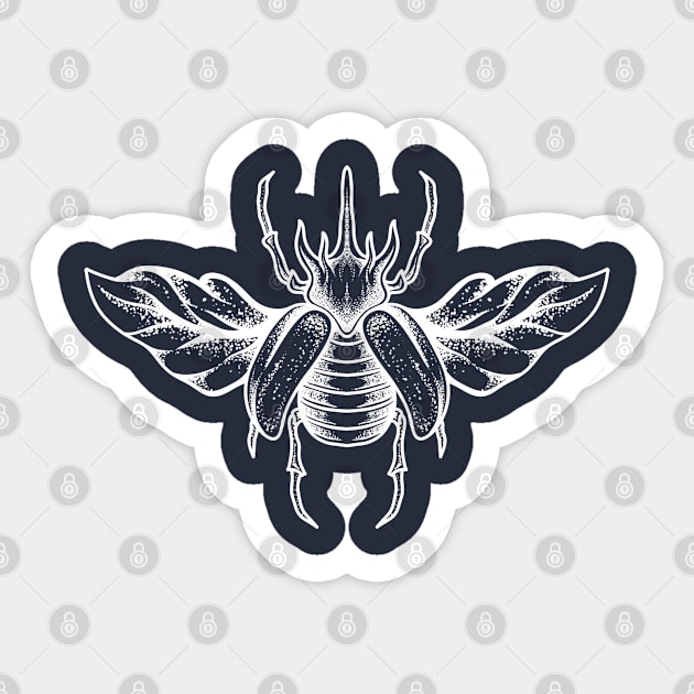 Insect dalapan Sticker by Tuye Project